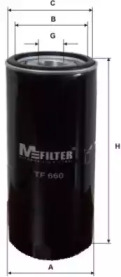 Фільтр оливи MFILTER TF 660